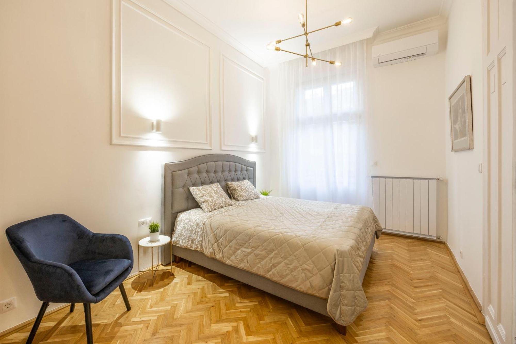 Luxurious Central 4Bedrm 3Bathrm Residence W/ Balcony 부다페스트 외부 사진